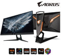 Monitor para juegos Gigabyte AORUS FI27Q-P de 27 pulgadas con pantalla HDR, 165Hz y tiempo de respuesta de 1ms.