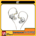 Auriculares KZ EDX Pro de Selvanelle, in-ear monitor con sonido HiFi, cancelación de ruido y graves potentes para música y juegos.